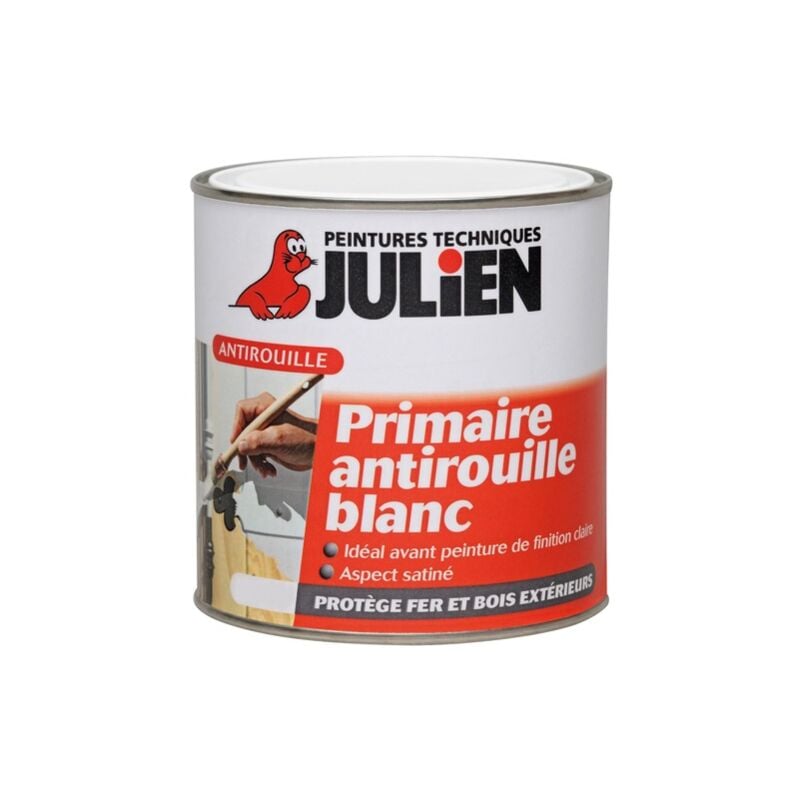Julien - Antirouille féri primaire 0.25l blanc 5108165