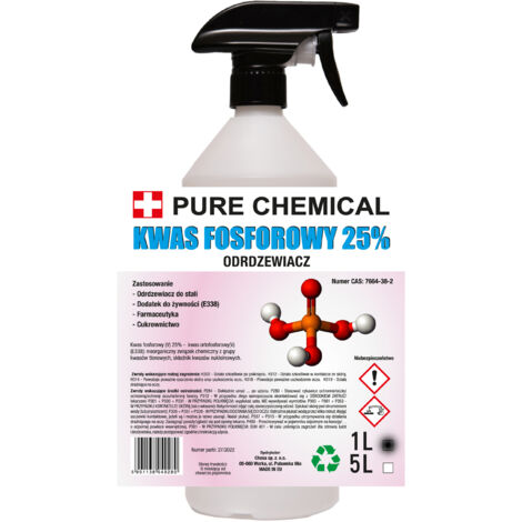Antirouille Phosphorique - 1 L - Élimination rapide du rouille - Protection durable