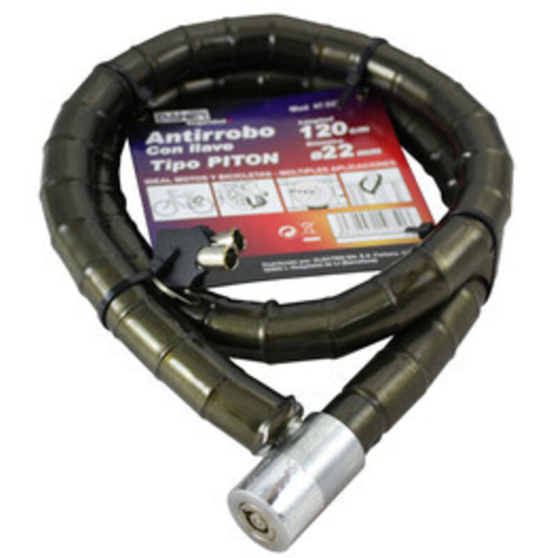 

Antirrobo con llave 22 mm 10 cm 47.025 8430552107513 - Electro Dh