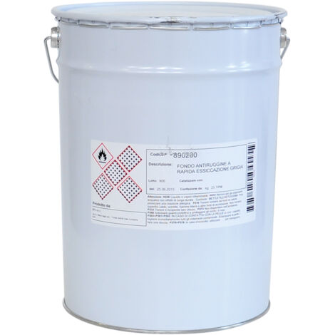 ANTIRUGGINE A RAPIDA ESSICCAZIONE 'COLOREA' Kg. 25 ROSSA - DF 890232