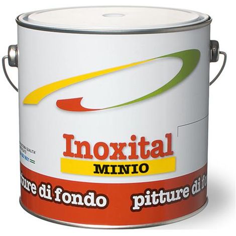 Antiruggine Inoxital Minio Arancio 0,500 V Vernice Industriale Anticorrosivo