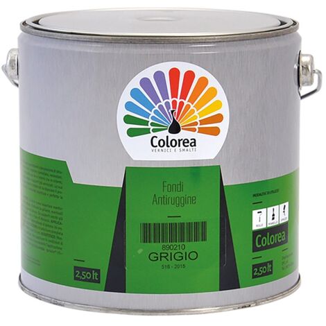 ANTIRUGGINE SINTETICA 'COLOREA' Lt. 0,5 Nero