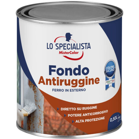 ANTIRUGGINE SOLVENTE GRIGIO LT.0,5