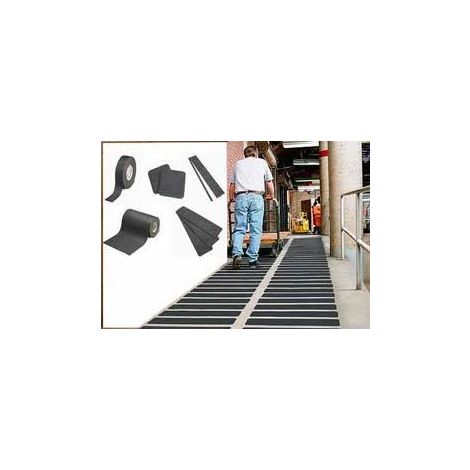 3M Sicurezza e Accessibilità Striscia antiscivolo Safety Walk Nera 19x610  mm