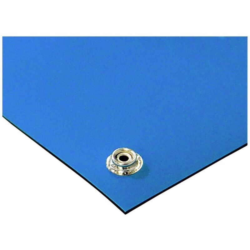 PCE - Antistat 082-0028F Tapis esd bleu (l x l x h) 1200 x 600 x 2 mm R042042