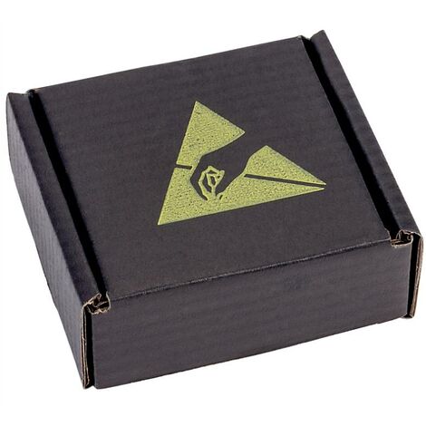 Antistat Boîte antistatique (ESD) (L x l x H) 60 x 60 x 25 mm 026-0065 R042562