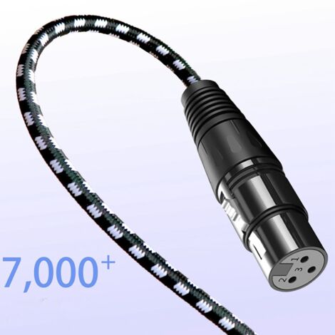 Antistatisches, flexibles Micro-USB-Kabel (Stecker auf Buchse) für Aufnahmen und Bühnen