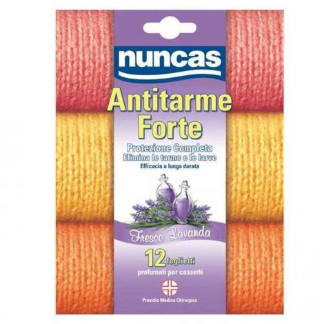Antitarme Fragante Delicado Florido pz.12 Nuncas