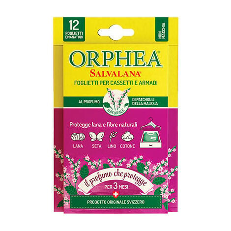 Orphea Fogli Profumati Asciugatrice Lavanda 20 Pezzi