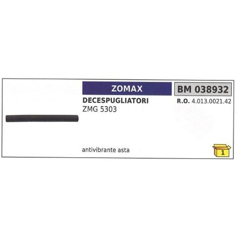 Antivibrante asta ZOMAX decespugliatore ZMG 5303 038932