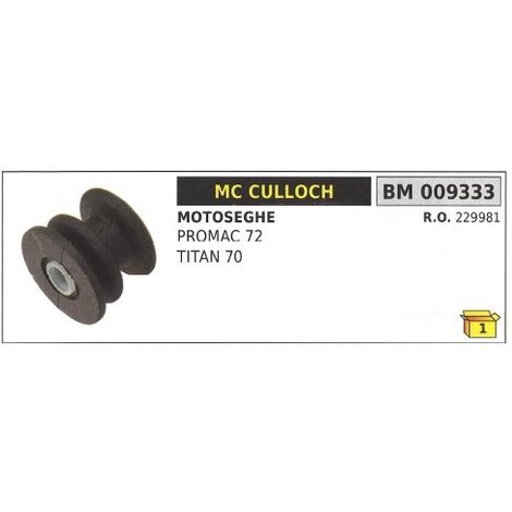 Antivibrante MC CULLOCH motosega PROMAC 72 TITAN 70 009333