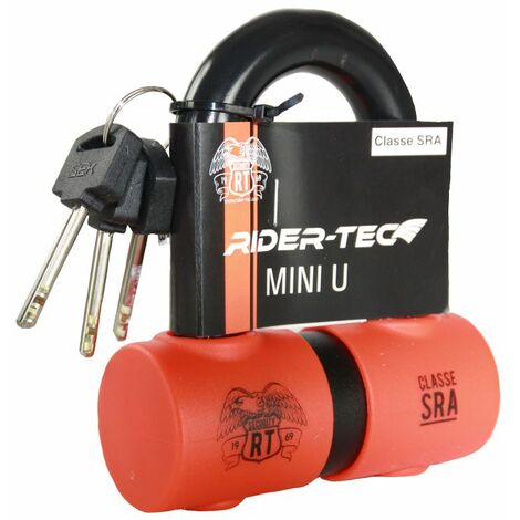 Antivol 2 Roues Bloque Disque & Mini-u Sra - 48 X 74 Rider-tec