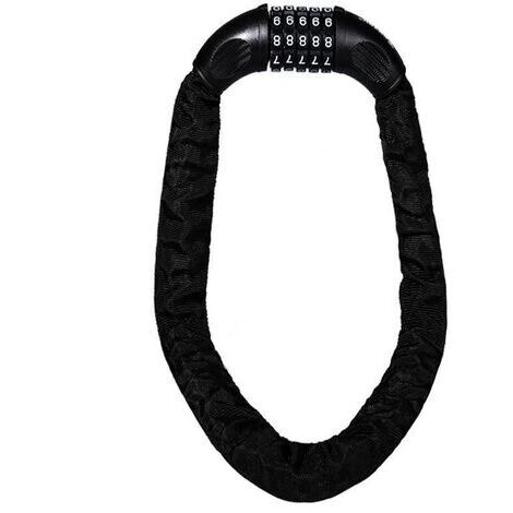 Antivol à combinaison pour vélos, motos, portes et portails chaîne à anneau en acier-AquaForge