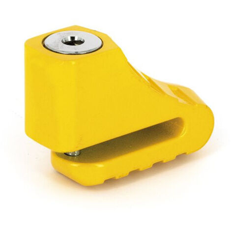 Antivol Bloque Disque Scooter Ø5mm - Housse Fournie Jaune