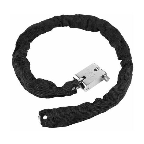 Antivol de Chaîne de Vélo, Antivol de Sécurité pour Vélo, Moto, Porte, Portail, Clôture, Gril (chaîne de 2cm d'épaisseur)
