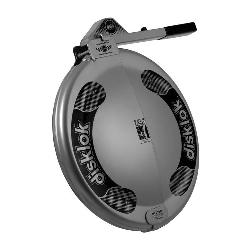 Antivol de direction Disklok - 39 à 44 cm - Argent