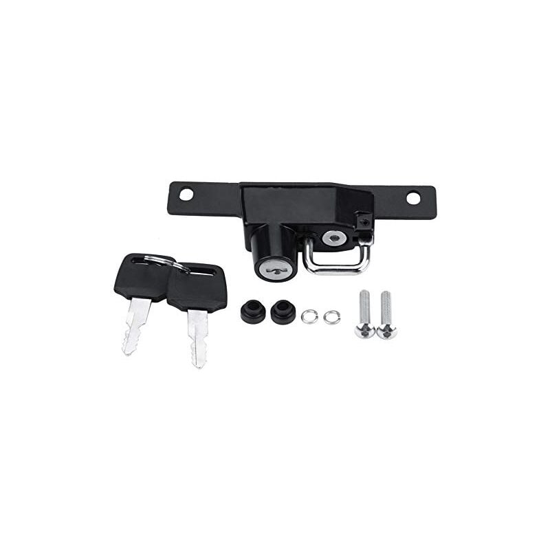 Antivol pour casque de moto, KIMISS en alliage d'aluminium, crochet de suspension antivol avec 2 clés pour modèles R Nine T 2014-2016