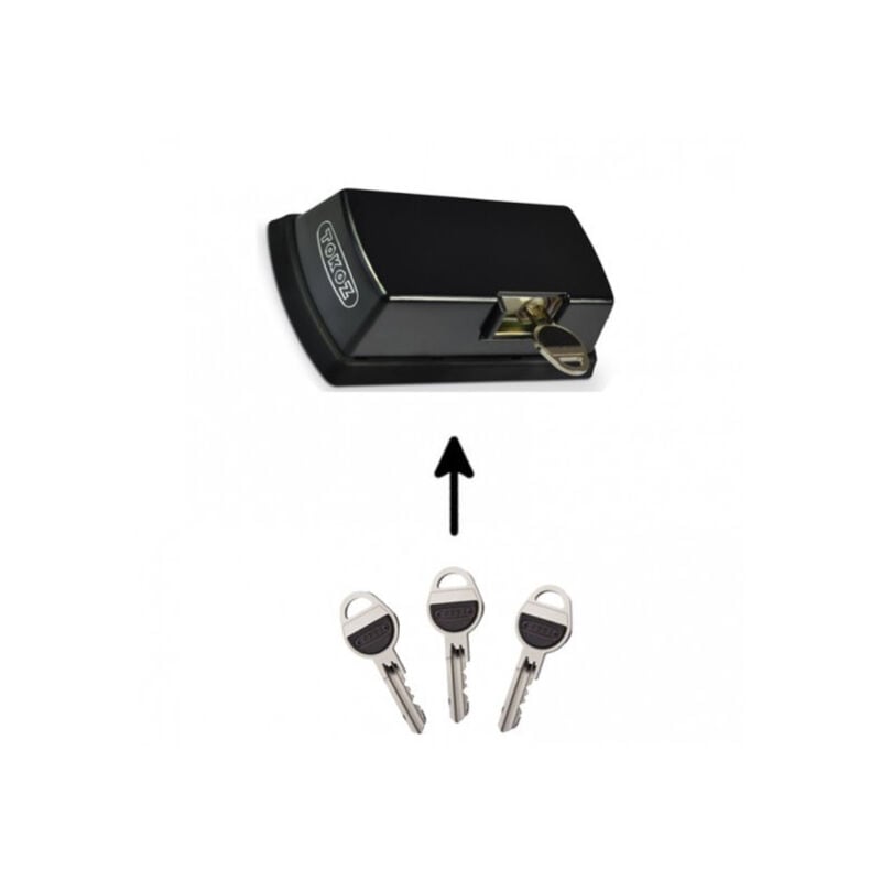 Antivol utilitaire robuste Tokoz vanlock simple Couleur - Noir, Niveau de sécurité de la serrure - Haute sûreté - Cylindre tech