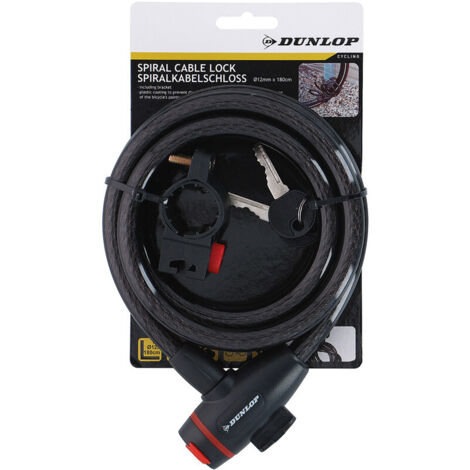 Antivol Vélo 180Cm DUNLOP Autres Sports EDO871125256376