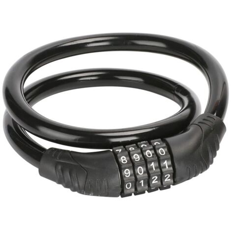 Antivol Vélo,Antivol Trotinette Electrique,Cadenas Velo Antivol Trottinette,Antivol Casque Moto,Antivol Remorque Attelée,Antivol Velo Code,Avec code intelligent à 4 chiffres,Pour bicyclettes,Anti Vol