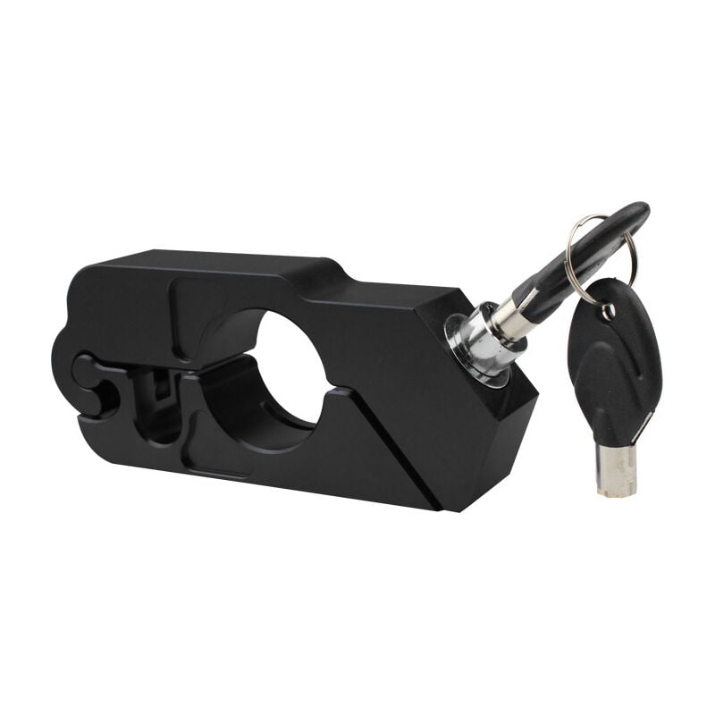 Tonchean - Antivol,Verrou de Frein pour Moto, Alliage daluminium Verrouillage de Guidon pour Moto Serrure Antivol Verrouillage de Sécurité(Noir)