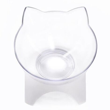 Antivomissement orthopédique Pet Bowl BPA & Toxic Free plastique Pet cou Gamelle pour chat chien protéger col de l\'utérus Bowl