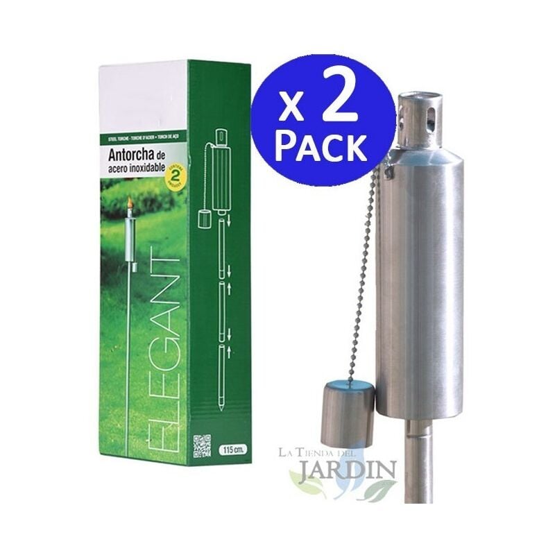 

Antorcha Acero Inoxidable elegant 115 cm. 2 unidades