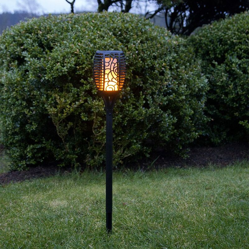 

Antorcha solar con efecto llama.