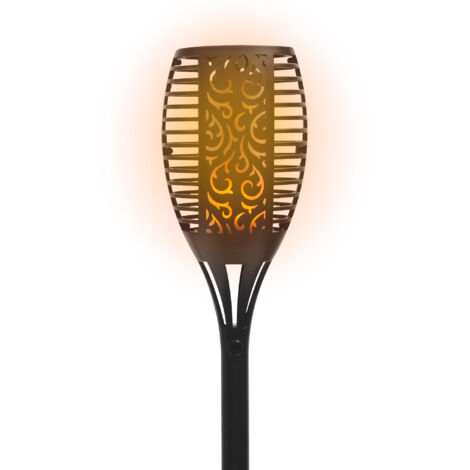Antorcha solar led efecto llama 1800K korpass 1W