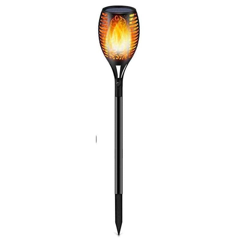 

Antorcha Solar Premium 96LEDs 2200Ma/h Efecto Llama Realista con Pica