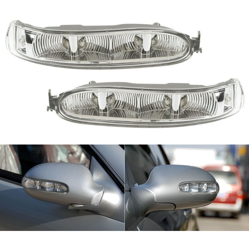 Image of Anwendbar für den Rückspiegel Mercedes-Benz W209 CLK 02-09, LED-Leuchte, seitliche Beleuchtung