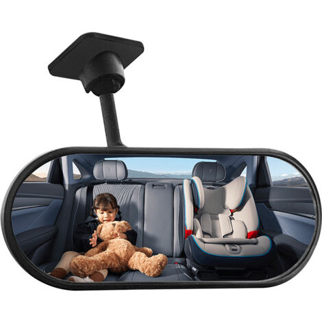 Anwendbar Übergroßer Weitwinkel großes Sichtfeld Hilfe im Auto Baby Care Rücksitz Laderückspiegel Rückspiegel