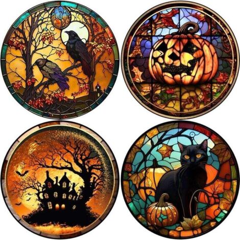 Anwendung: Diese Fensteraufkleber eignen sich perfekt für Schaufenster von Einzelhandelsgeschäften, Büros, Restaurants und als Dekoration für Wohnräume und schaffen eine einzigartige Halloween-Atmosph