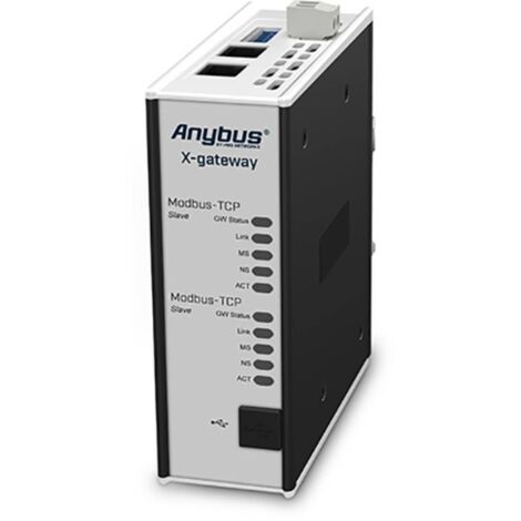 Anybus AB7633 Modbus-TCP Slave/Modbus-TCP Slave Gateway 24 V/DC 1 pz.