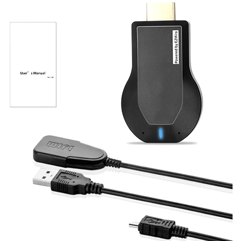 

Anycast M2 Plus Ezcast Miracast 1080P TV Stick Receptor de pantalla Wifi, Dongle Screen Sharer