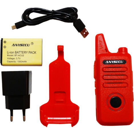 AnySecu AC-U2 rosso