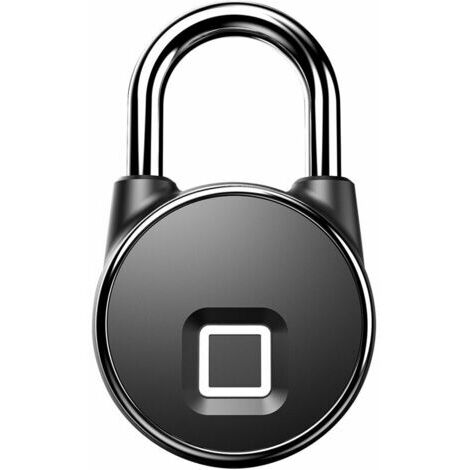 Anytek P22+ Cadenas à Empreintes Digitales Empreinte Digitale Bluetooth 4.1 IOS Andriod App connect IP66 Étanche 40 Ensembles Empreintes Digitales avec USB Rechargeable Lumière LED pour Pick-up Vélo M