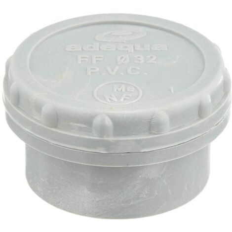Anzapack 857691 X – Tappo di registro filettato in PVC 32 mm.