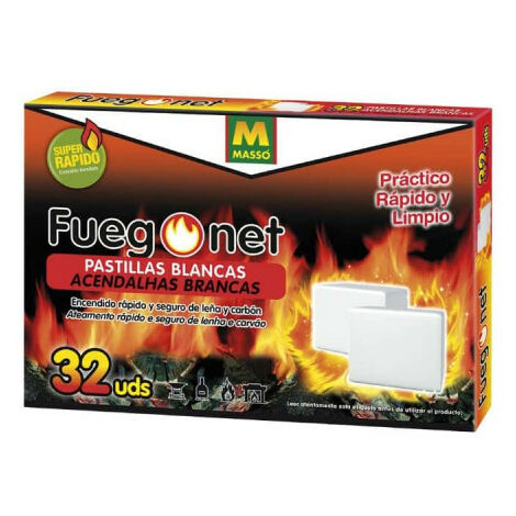 Anzündtabletten für Kamin - 32 Stück - 85874