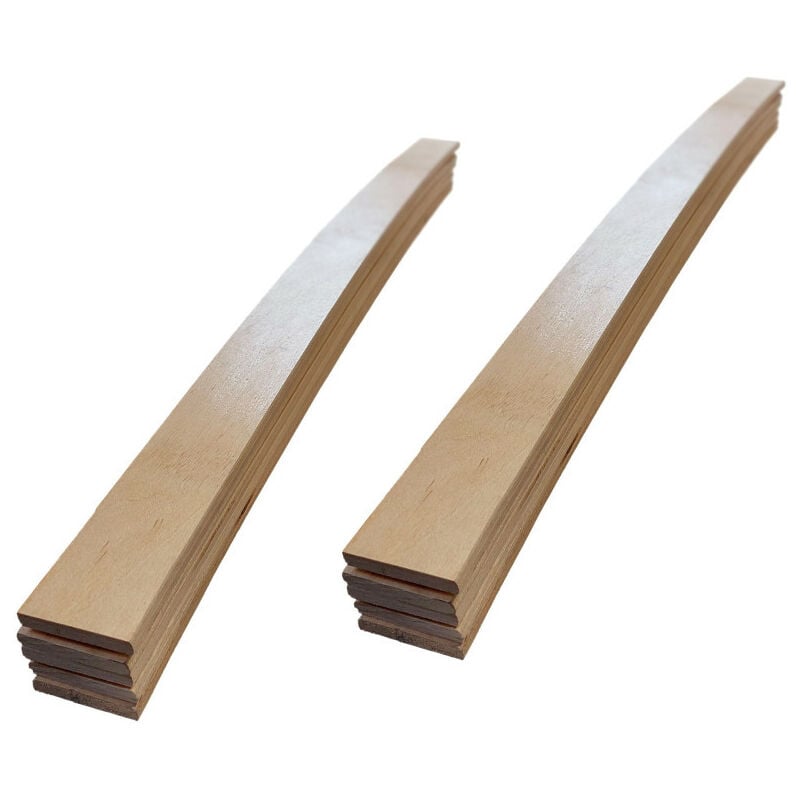 Aob Diffusion - 10 lattes - 680x48x8 mm - pour sommier / bz / clic clac