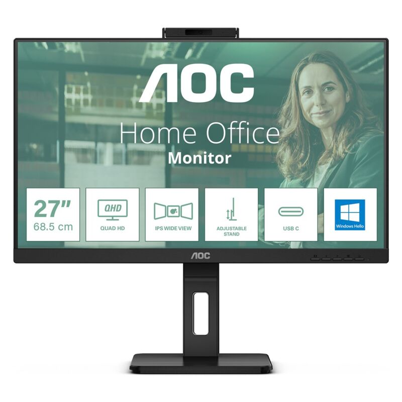 Image of AOC 24P3QW monitor per computer 60,5 cm (23.8) 1920 x 1080 Pixel Full HD Nero