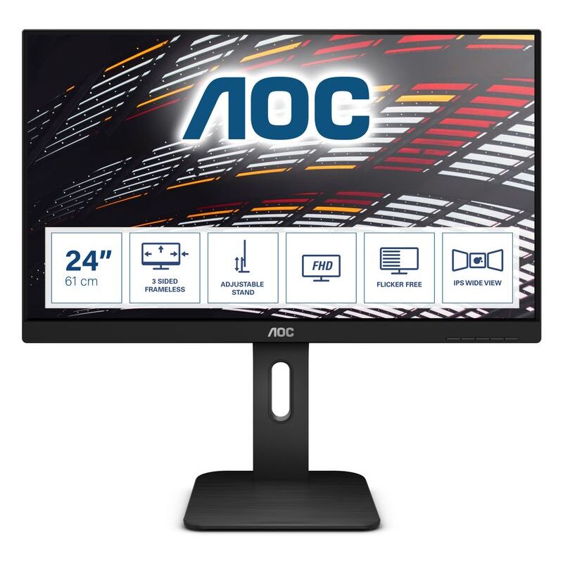 Image of P1 X24P1 Monitor pc 61 cm (24) 1920 x 1200 Pixel wuxga led Nero - AOC