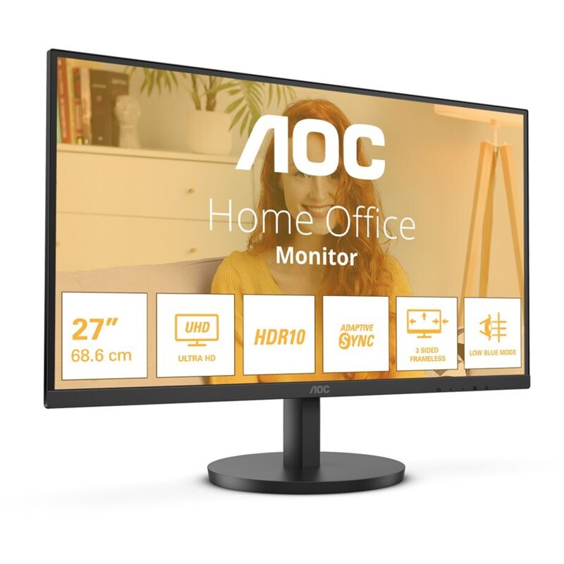 Aoc Schwarz Led 27 U27b3m Monitor