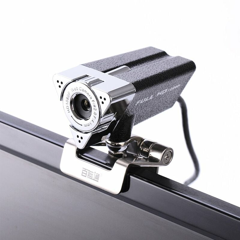 

Happyshopping - Aoni HD 1080P Webcam USB Night Vision Web Cam HD Videollamada Clip-on Camara de escritorio para computadora portatil con microfono