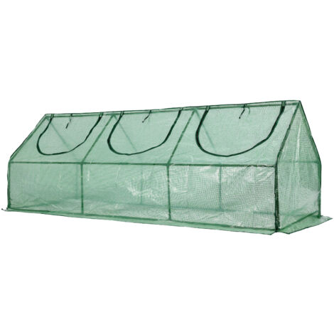 Aoodor 9×3×3 ft Mini‑Gewächshaus mit Wasserabweisenden, UV‑geschützten Reißverschlusstüren
Outdoor‑Gewächshaus‑Set für Garten, Terrasse und Balkon, Grün