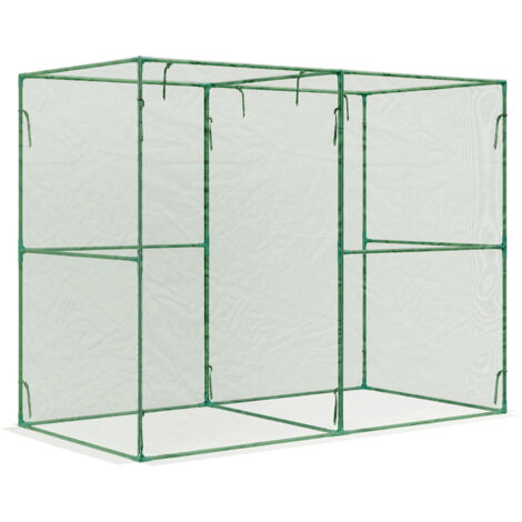 AOODOR Ernteschutz‑Zelt 305×91×152 cm
mit Pflanzenschutz‑Netz und Reißverschlüssen – Für Gemüse, Obst und Pflanzen, Geeignet für Garten, Hof und Rasen