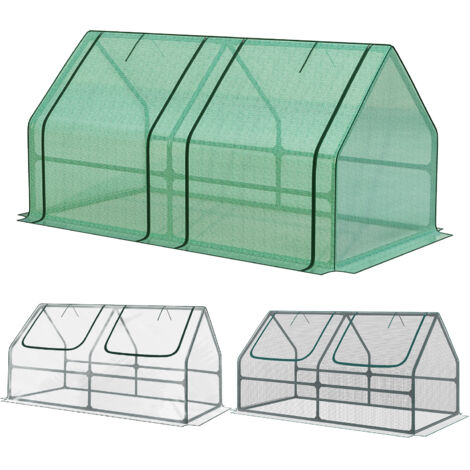Aoodor Portable Mini Greenhouse Kit Outdoor Gardening Planter House