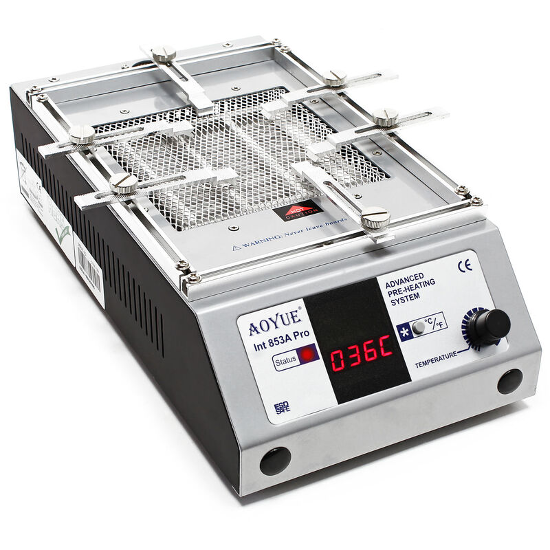 

Int853A Estación PreHeating Quarz IR 500W precalentamiento de pletinas PCB calefactor cuarzo - Aoyue