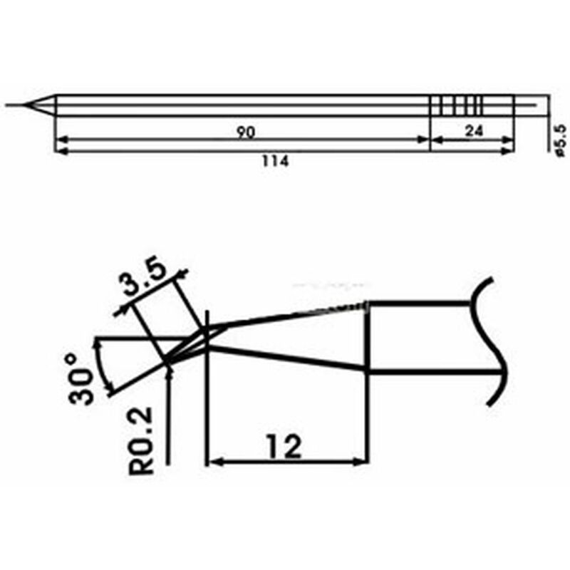 

AOYUE LF-02J Punta soldador con resistencia incluida