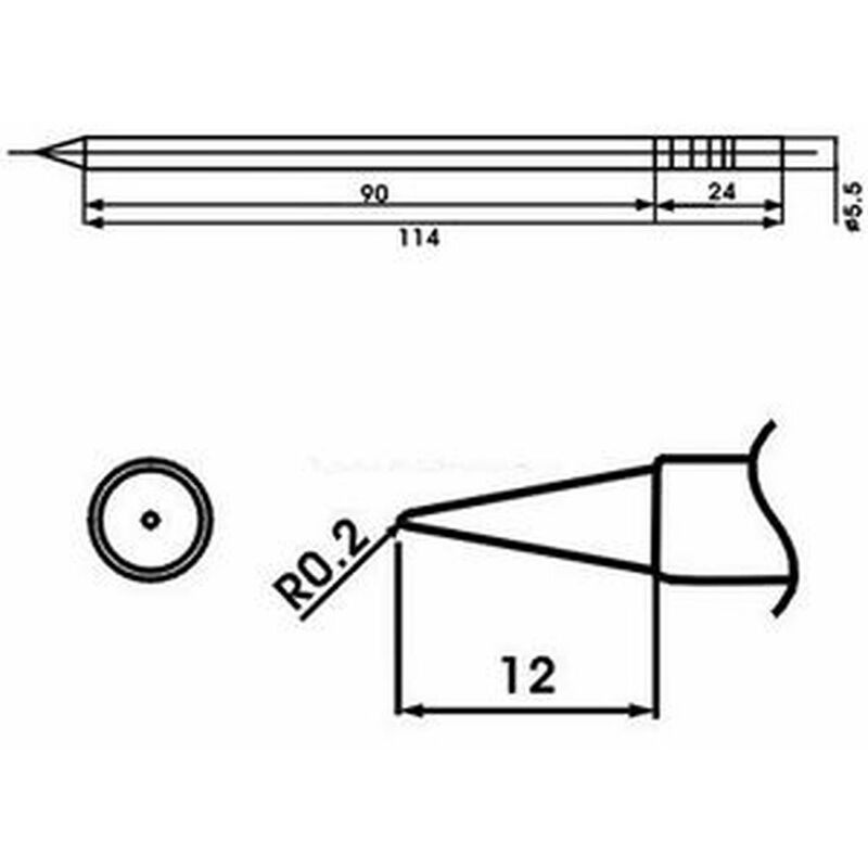 

LF-LB Punta soldador con resistencia incluida - Aoyue